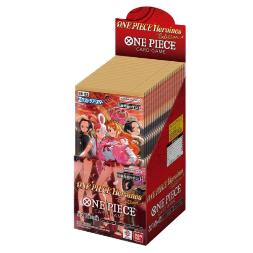 One Piece Card Game - Extra Booster - One Piece Heroines Edition EB-03 - Display da 24 Buste (JAP)