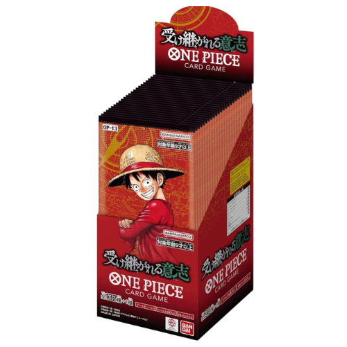 One Piece Card Game - Carrying on His Will OP-13 - Display da 24 Buste (JAP)