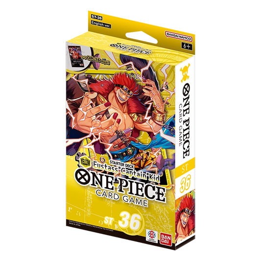One Piece Card Game ST-36 Starter Deck Eustass Captain Kid (Yellow)