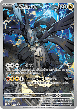 Zekrom di N (MEP 031) MEP Black Star Promos - Near Mint