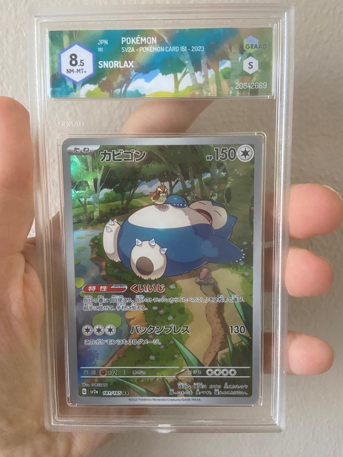 Snorlax Graad 8.5