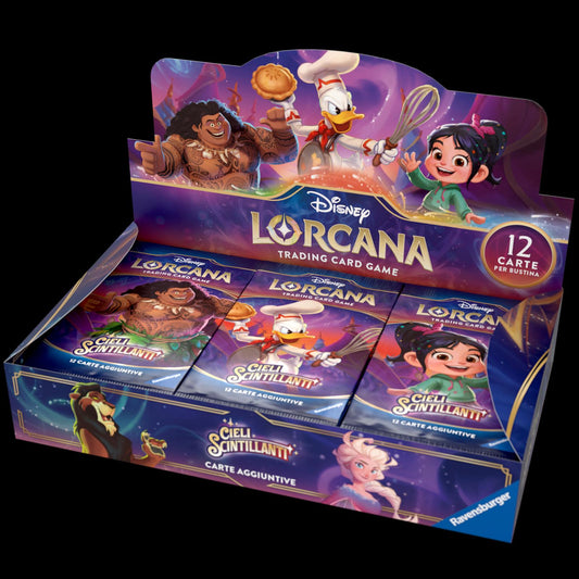 Lorcana - Cieli Scintillanti - Booster Pack Display da 24 Buste (ITA)