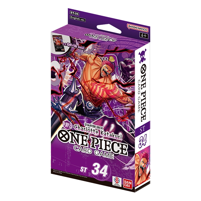 One Piece Card Game ST-34 Starter Deck Charlotte Katakuri (Purple)
