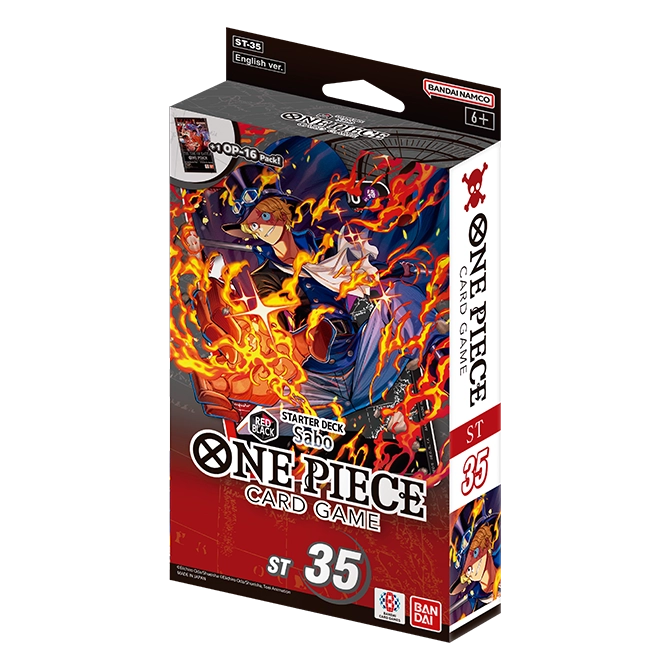 One Piece Card Game ST-35 Starter Deck Sabo (Red/Black)