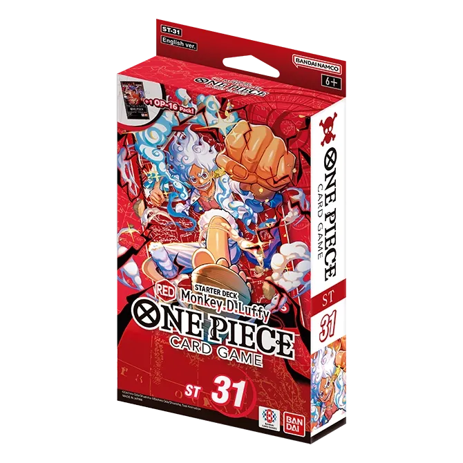 One Piece Card Game ST-31 Starter Deck Monkey D. Luffy (Red)
