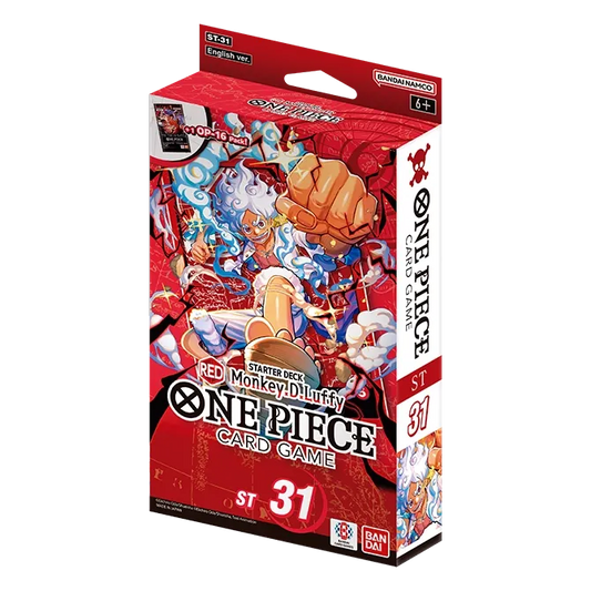 One Piece Card Game ST-31 Starter Deck Monkey D. Luffy (Red)