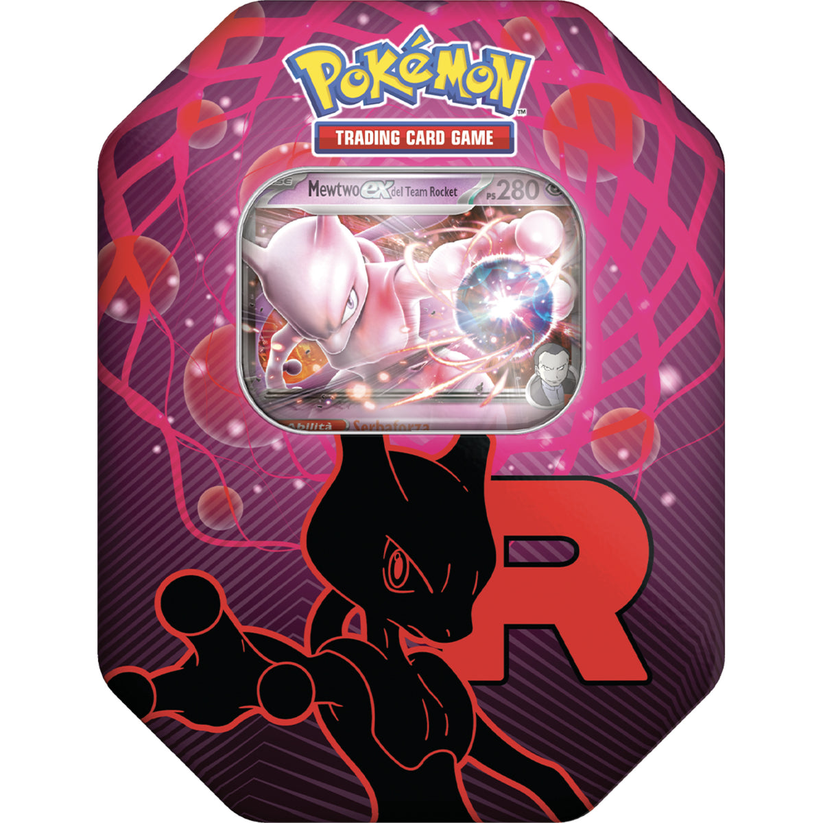 Tin da Collezione Team Rocket: Mewtwo-ex Del Team Rocket (IT)