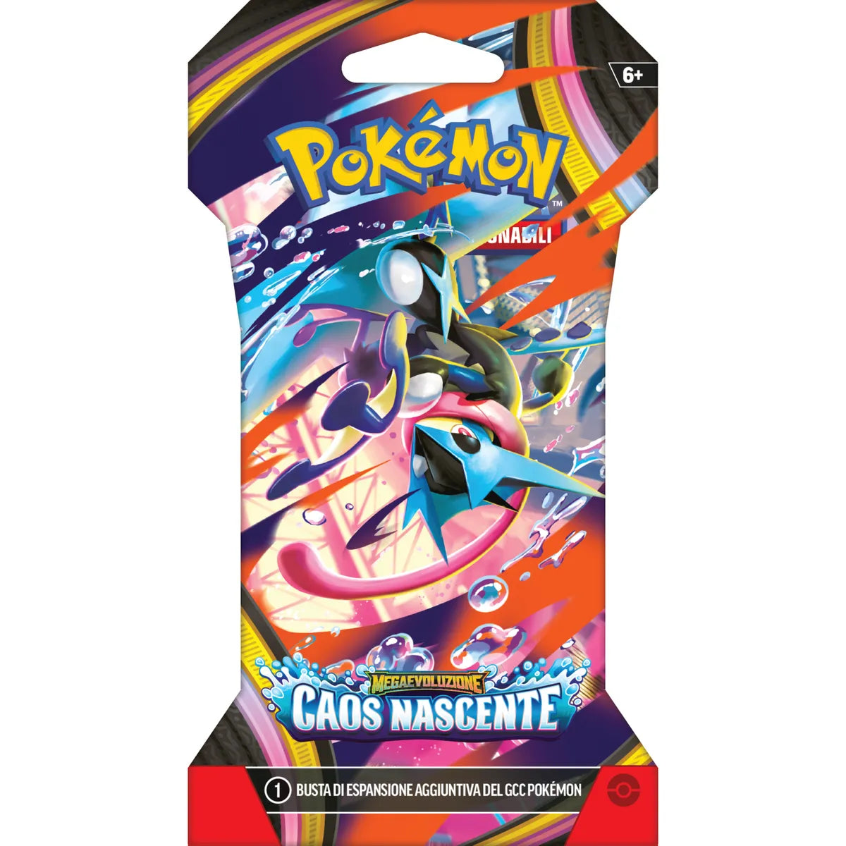 Pokémon megaevoluzione – caos nascente in paper sleeve