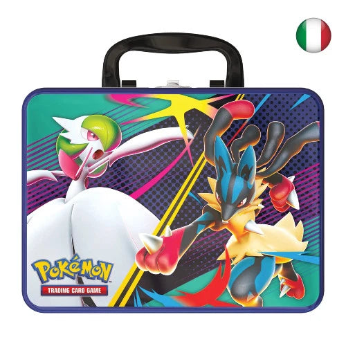 Pokémon Valigetta da Collezione Mega Lucario e Mega Gardevoir Novembre 2025